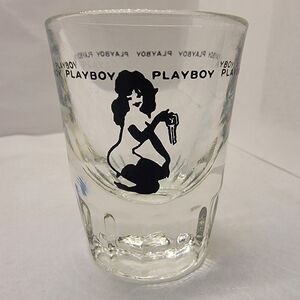 Vintage Playboy Shot Glass from the Lake Geneva Playboy Club
